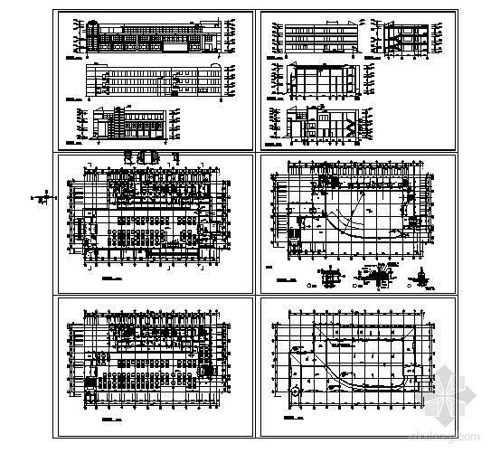 某农业大学大学餐厅建筑设计方案图-4