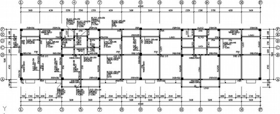 6层框架住宅楼施工图资料下载-五层桩基框架住宅楼结构施工图