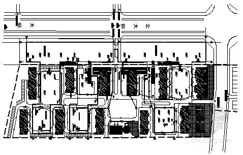 路灯管线施工资料下载-小区外网管线工程电气施工图纸