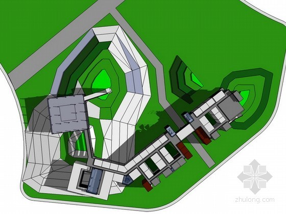 实验楼sketchup模型下载- 