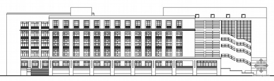 5层办公建筑设计图计算书资料下载-(本科毕业设计)某五层办公楼建筑设计（含PKPM结构及计算书）