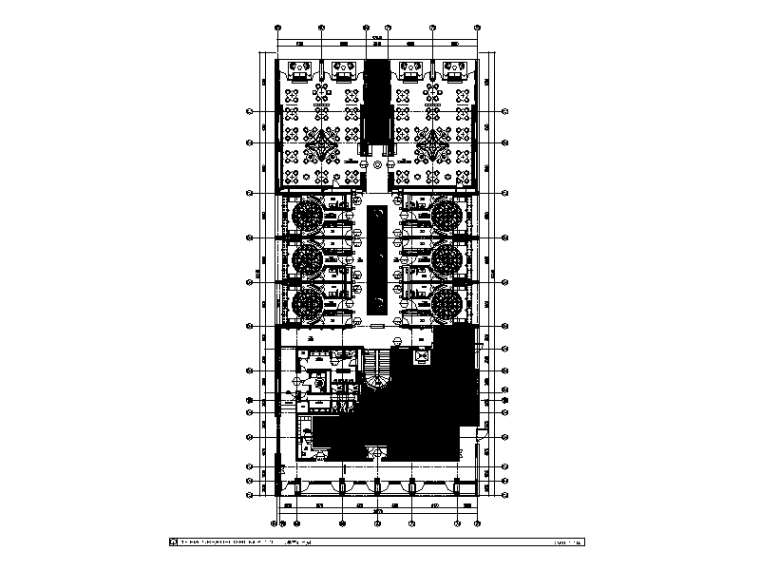 现代中餐厅包厢效果图资料下载-[福建]现代酒店中餐厅CAD施工图（含效果图）
