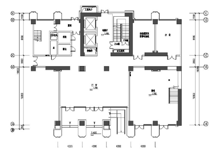 宝山酒店公寓室内设计方案及效果图（20页）-平面图