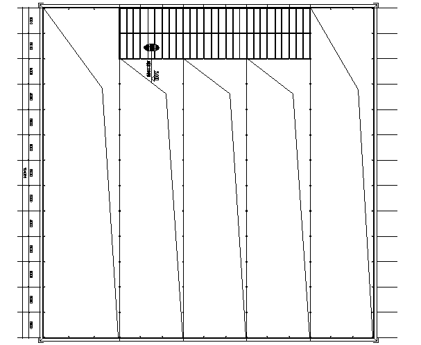 脉冲袋式除尘器CAD资料下载-门式刚架结构施工图（CAD，6张）