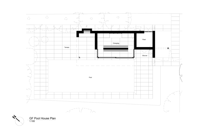 英国一对亭子和游泳池景观-Pool_House_Plan