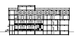 建筑施工图纸下载资料下载-多层小区超市建筑施工图纸