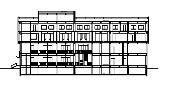 水果蔬菜超市装修资料下载-多层小区超市建筑施工图纸