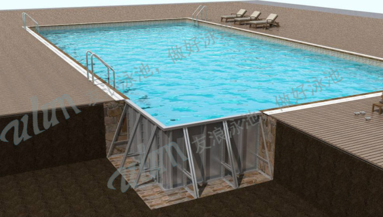 地埋式玻璃钢资料下载-论池体选择在泳池建造中的重要性