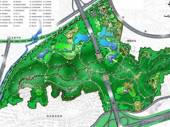 运动公园景观规划资料下载-[南京]公园景观规划设计