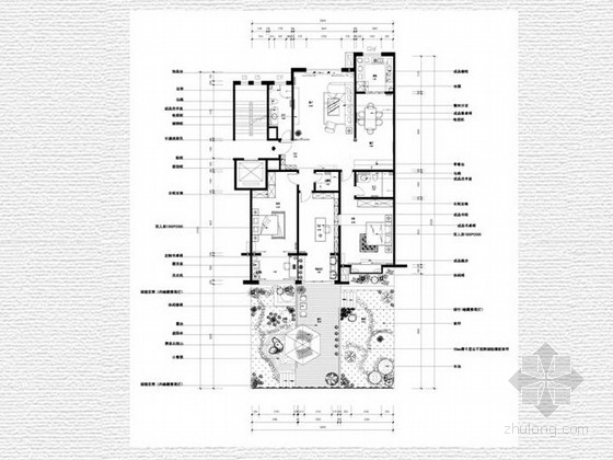 “三同时”制度的概念资料下载-[太原]新中式风格三居室样板间概念设计方案