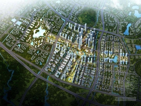 山水城市综合体资料下载-[江苏]城市综合体规划及单体设计方案文本