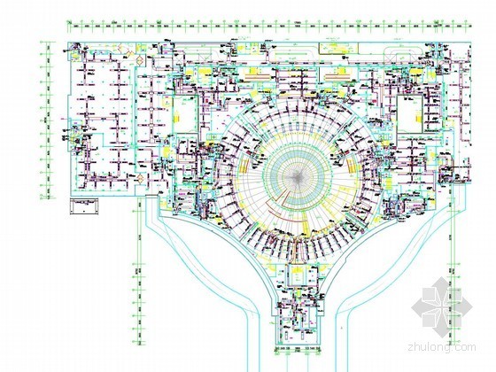 北京某养老院空调系统设计资料下载-[北京]广场地下车库空调通风系统设计施工图