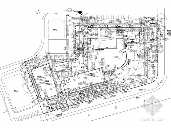 高层酒店办公建筑施工图资料下载-高层酒店办公楼给排水施工图（自动喷淋系统 空调冷却循环水系统）