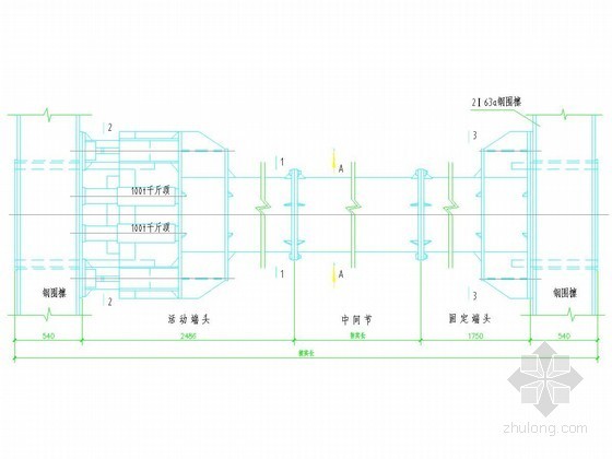 支撑与围檩体系设置资料下载-超深基坑墙撑支护钢支撑及钢围檩大样图