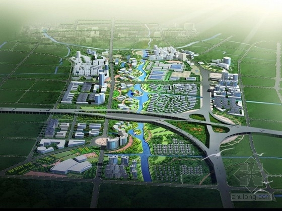 上海商业规划资料下载-[上海]大型商业区规划及单体设计方案文本(含CAD)