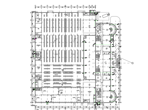 两层刚结构厂房建筑图资料下载-上海捷锐装配厂房给排水施工图（喷淋、消火栓）