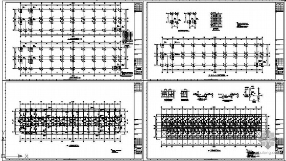 3层框架公寓结构图资料下载-深圳某七层框架宿舍C栋结构图