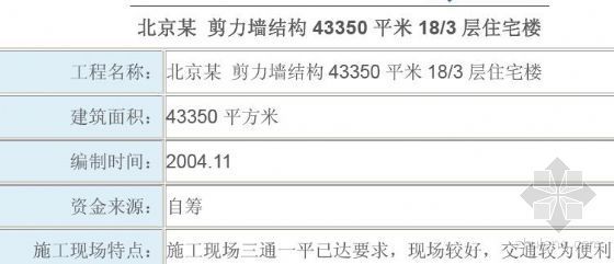 6000平米住宅楼资料下载-北京某剪力墙结构43350平米18/3层住宅楼