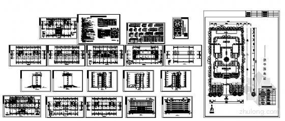 某七层行政办公楼建筑设计图-4