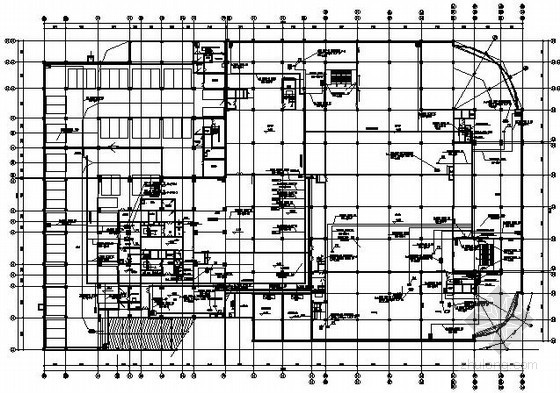 楼宇自控系统施工图纸资料下载-高层综合楼楼宇自控系统施工图纸