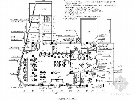 美式乡村风格室内装修资料下载-中国工商银行某支行欧式风格室内装修图