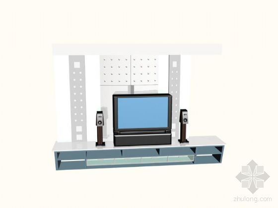 室内电视背景墙设计方案资料下载-电视背景墙12