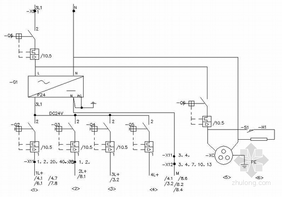 变频调速原理图资料下载-变频调速系统电气原理图