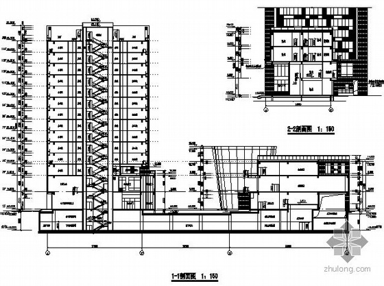 [天津]某商业用楼建筑结构施工图-2