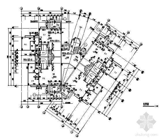 某六层复式公寓建筑建筑方案图-2
