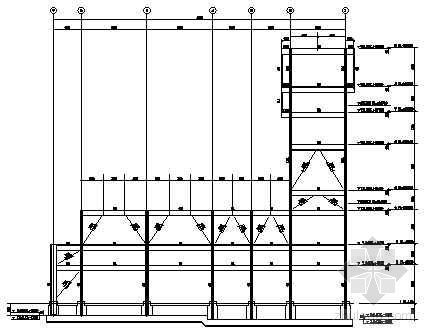 钢结构套价技巧资料下载-某国外一套钢结构框架图纸