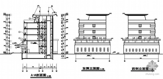 某六层商业办公大楼建筑施工图-2