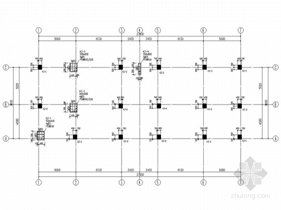 混凝土板配筋图资料下载-12层框架结构住宅楼结构施工图