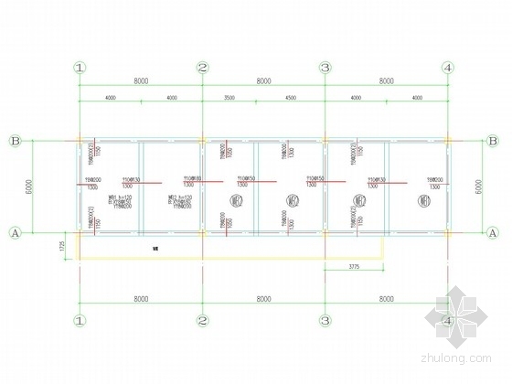 设备房施工图CAD图纸资料下载-油罐设备房结构施工图