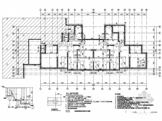 非机动车坡道施工图资料下载-[合肥]30层剪力墙结构高层住宅楼结构施工图（地下一层）