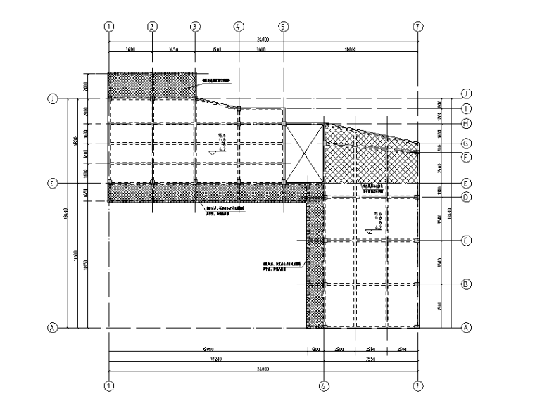 五层宿舍楼结构cad资料下载-校室及宿舍楼框架结构加固改造施工图2016