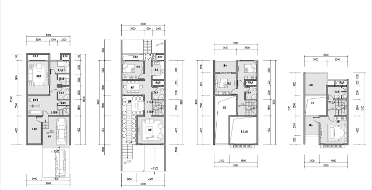 [江苏]盐城居住区地块规划与户型设计方案文本（PPT）-户型图