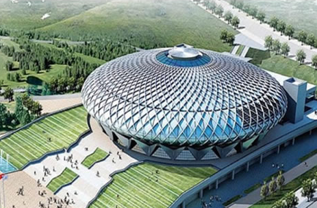 2018年建筑设计比赛资料下载-深圳大运会篮球馆结构设计