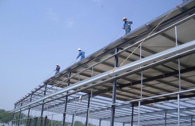 钢结构料棚施工方案资料下载-钢结构安装技术交底