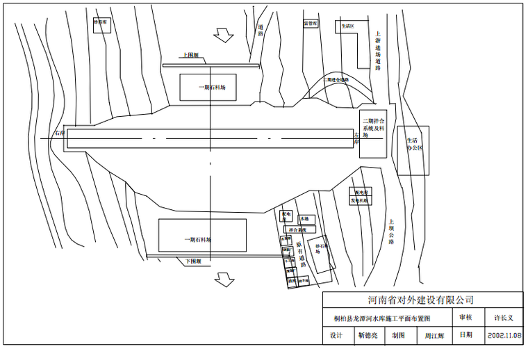 建筑负责人库资料下载-桐柏县龙潭河水库工程