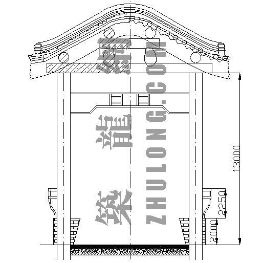 别墅建筑方案设计图资料下载-长廊的方案设计图