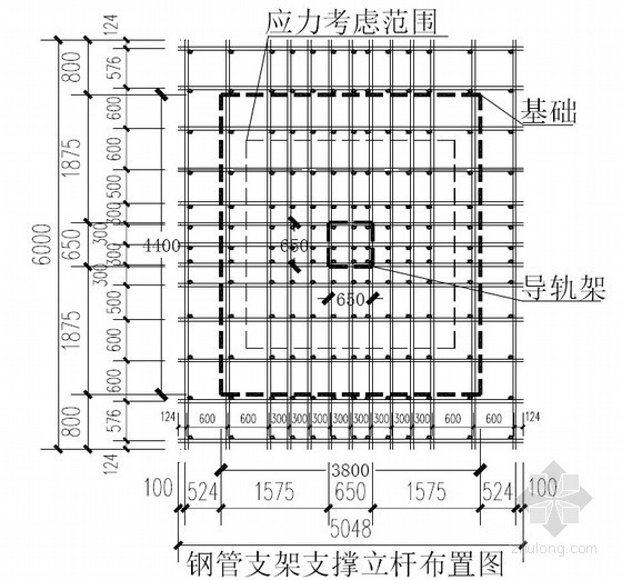 楼梯与电梯最优组合方式资料下载-建筑工程施工电梯基础加固施工方案(计算书)