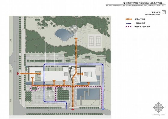 [深圳市龙岗区]规划展览综合大楼建筑文本(另包括实景照片、第一第- 