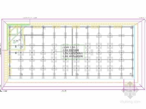 对撑施工图资料下载-[浙江]深基坑桩撑加重力式挡墙支护施工图