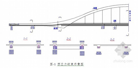 60m下承载式钢箱梁拱资料下载-桥梁工程60m钢管混凝土中承式拱桥计算书