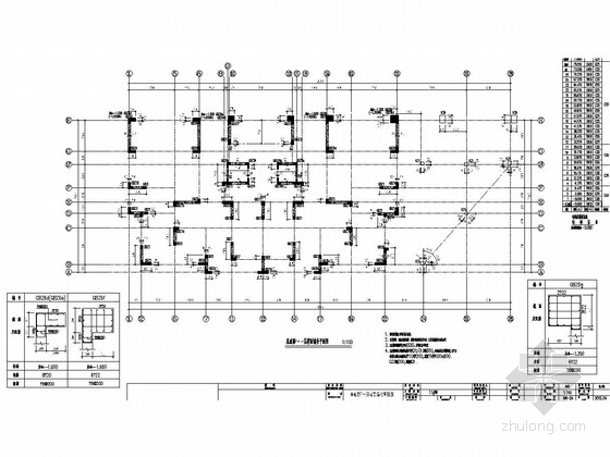 25层住宅楼图纸资料下载-[浙江]地上25层剪力墙结构住宅楼结构施工图