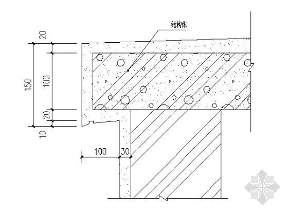 屋面檐口滴水线资料下载-滴水线详图