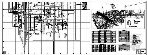 发电厂图纸CAD资料下载-某发电厂平面详图