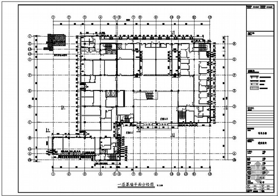 某医院幕墙结构设计图- 