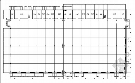 钢筋加工厂平面图下载资料下载-某加工厂房配电图纸