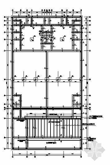 大型冷库建筑结构设计图纸资料下载-某冷库结构设计图纸